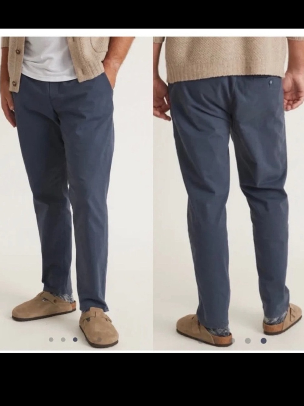 Marine Layer Athletic Fit Saturday Pant 
Size Large
